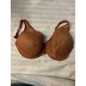 ThirdLove Plunge Bra 34H Underwire Uplift Deep V Support Lace